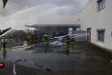 Grossbrand Halle Troisdorf Kriegsdorf Junkersring P161